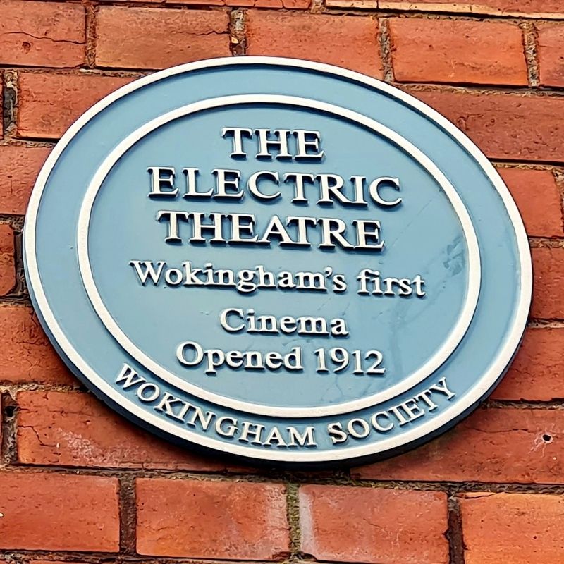 The Electric Theatre Marker image. Click for full size.