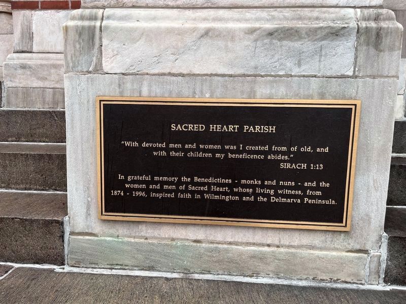 Sacred Heart Parish Marker image. Click for full size.