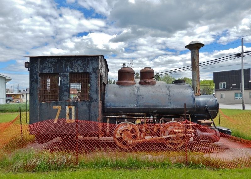 Locomotive used in mining this region. Click for full size. Locomotive used in mining this region image. Click for full size.