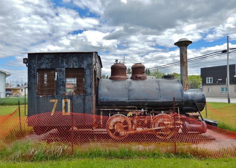 Locomotive used in mining this region image. Click for full size.