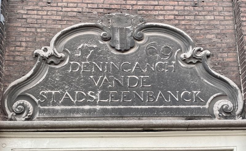 Former Municipal Loan Office - sign above door. Click for full size. Former Municipal Loan Office - sign above door image. Click for full size.