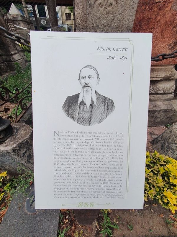 Martin Carrera Marker image. Click for full size.