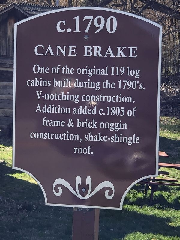 Cane Brake Marker image. Click for full size.