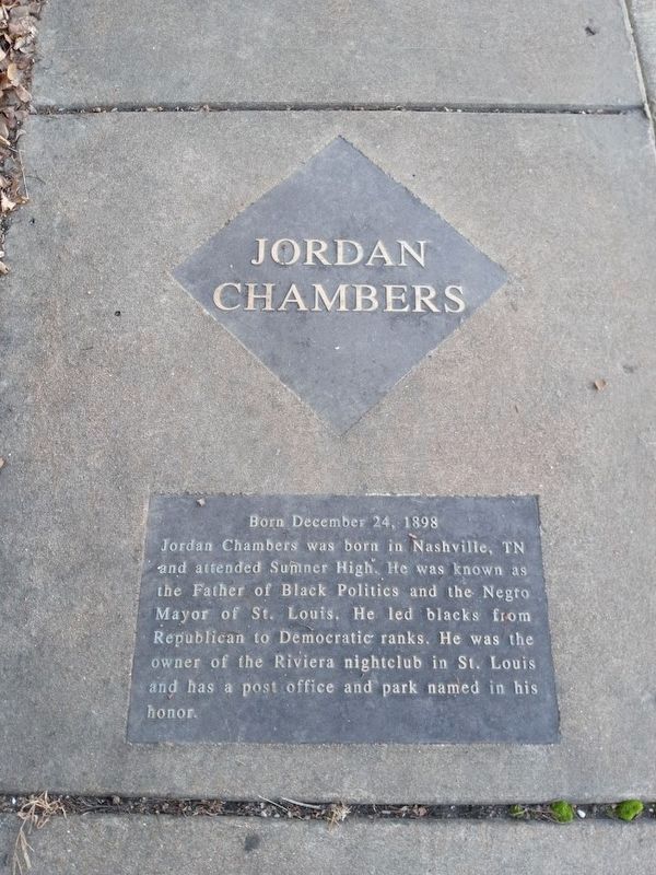 Jordan Chambers Marker image. Click for full size.