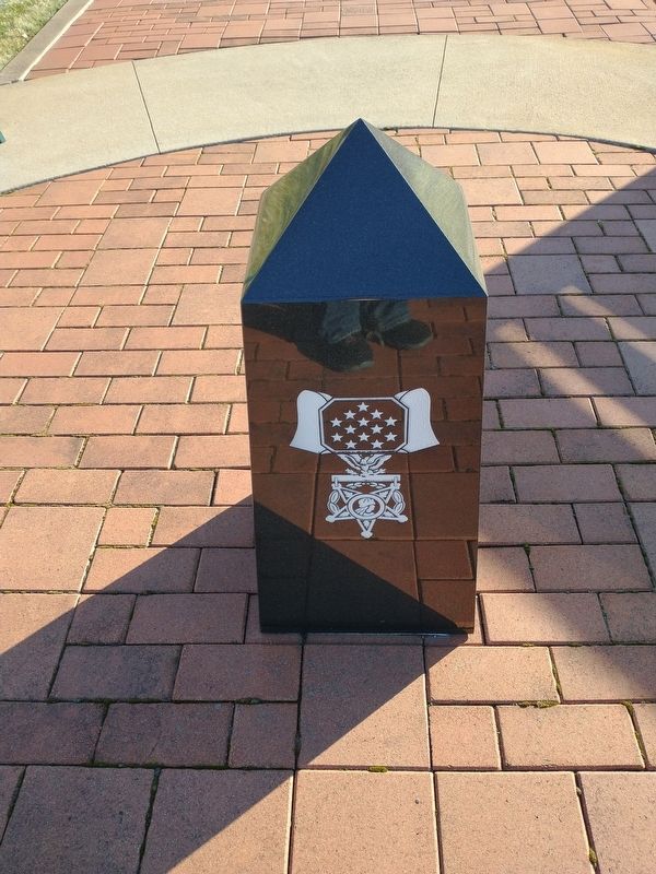Clinton County Purple Heart Veterans Memorial Marker. Click for full size. Clinton County Purple Heart Veterans Memorial Marker image. Click for full size.