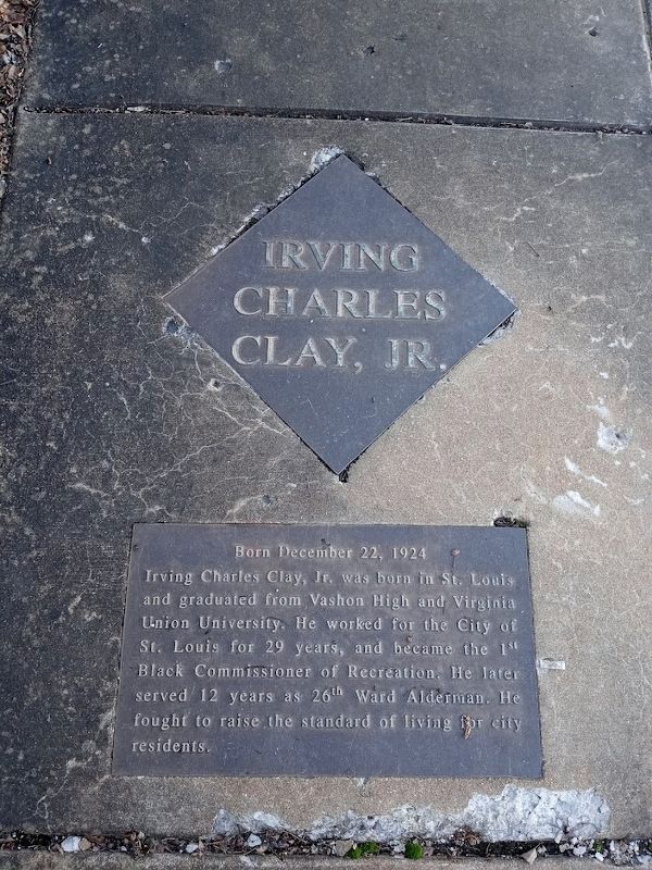 Irving Charles Clay, Jr. Marker image. Click for full size.