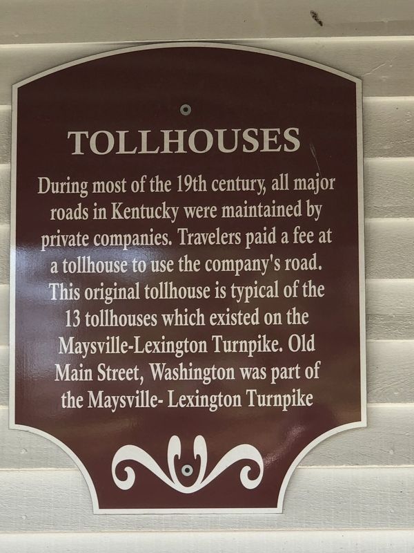 Tollhouses Marker. Click for full size. Tollhouses Marker image. Click for full size.