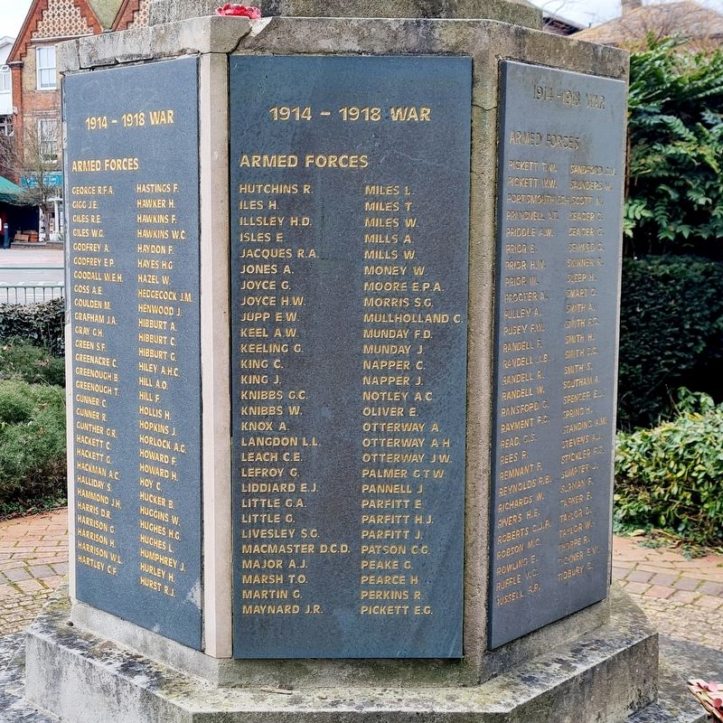 Egham War Memorial. Click for full size. Egham War Memorial image. Click for full size.