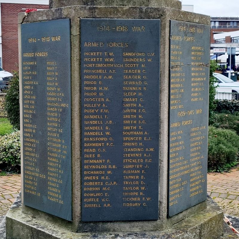 Egham War Memorial. Click for full size. Egham War Memorial image. Click for full size.