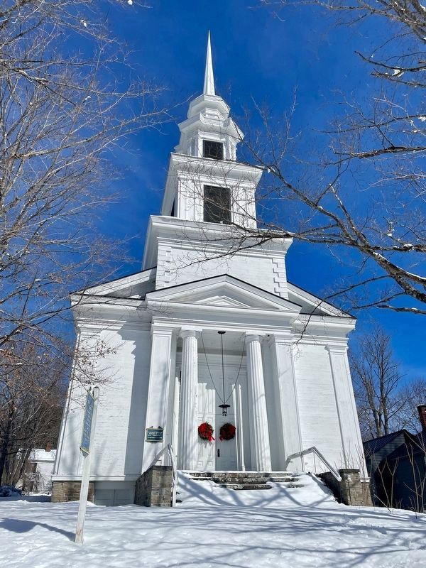 Presbyterian Church and Marker image. Click for full size.