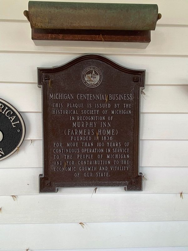 Murphy Inn (Farmers Home) Marker image. Click for full size.