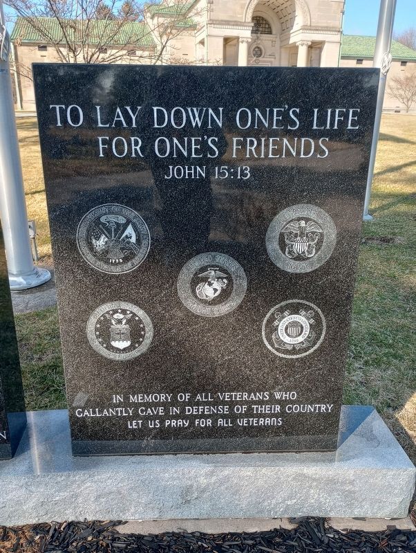 To Lay Down One's Life For One's Friends Marker image. Click for full size.