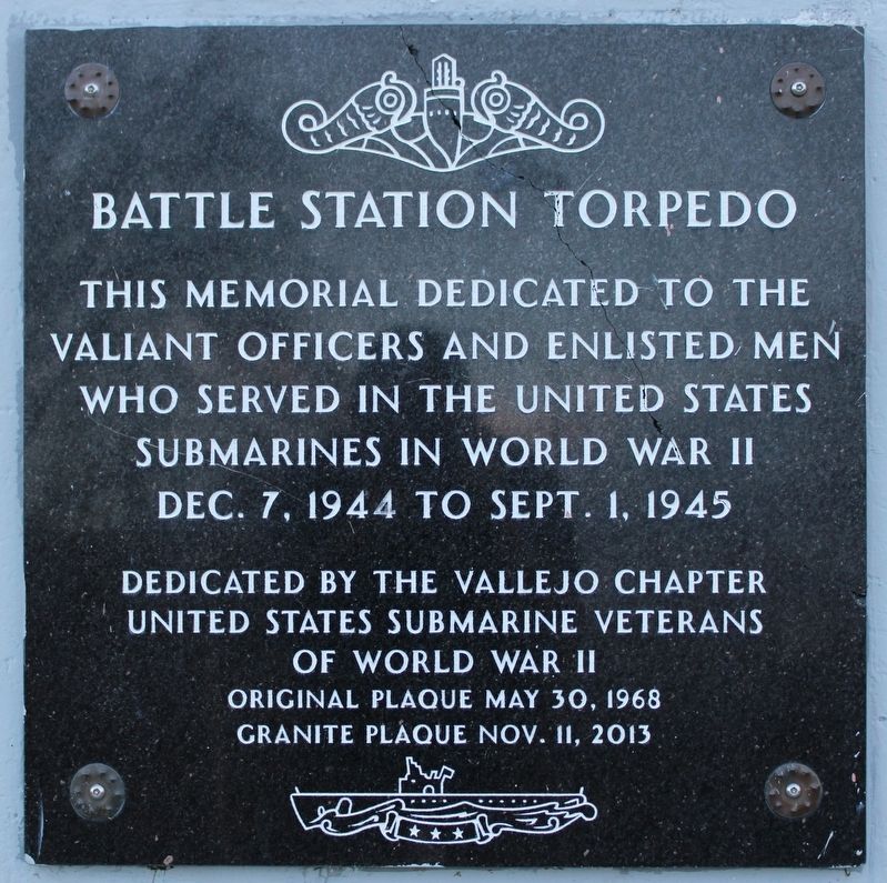 Battle Station Torpedo Marker. Click for full size. Battle Station Torpedo Marker image. Click for full size.