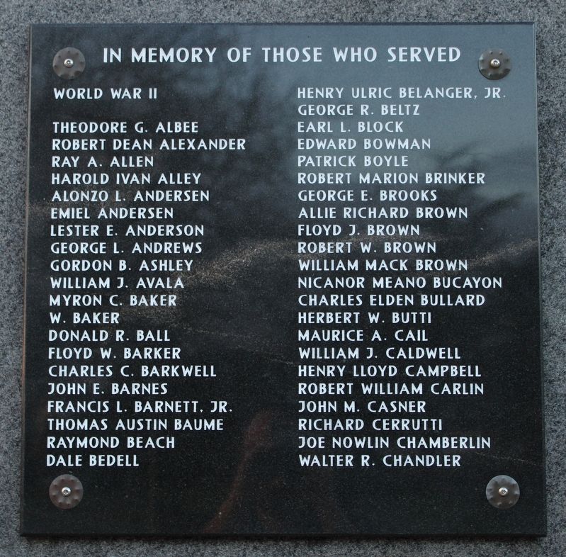 Vallejo War Memorial. Click for full size. Vallejo War Memorial image. Click for full size.