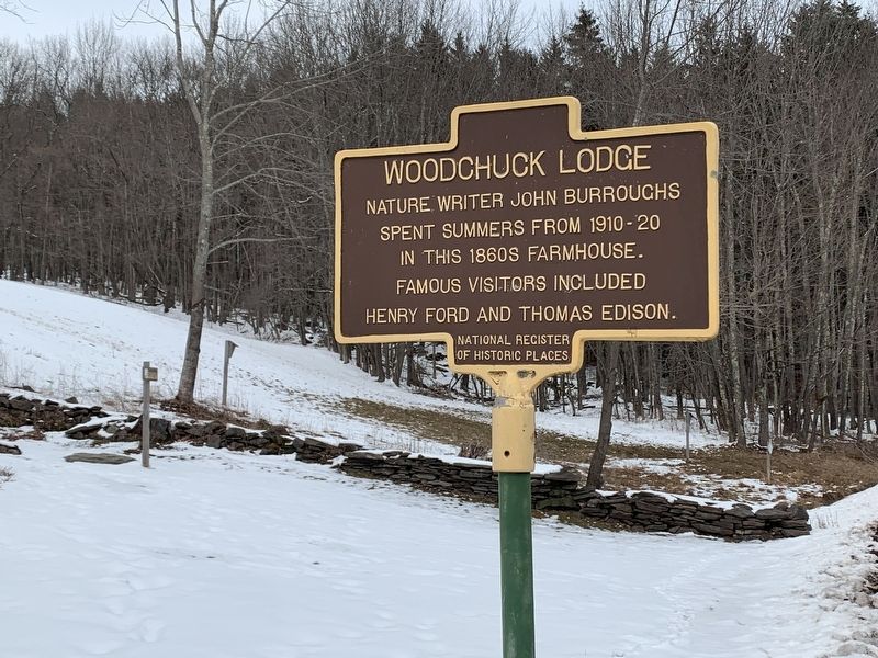 Woodchuck Lodge Marker image. Click for full size.