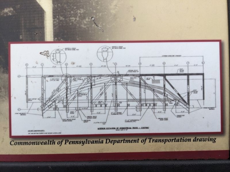 Commonwealth of Pennsylvania Department of Transportation Drawing image. Click for full size.