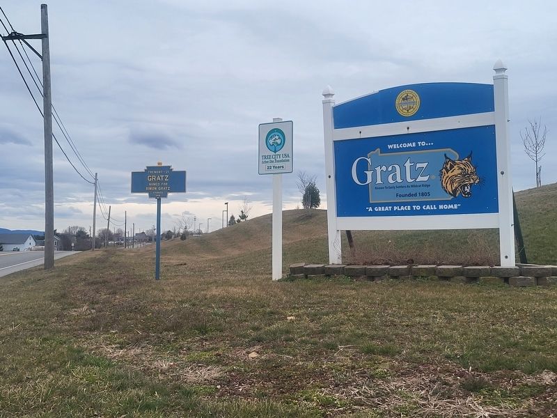 Gratz Marker. Click for full size. Gratz Marker image. Click for full size.
