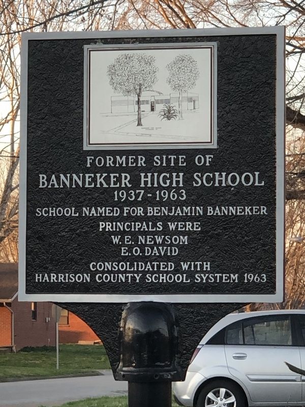 Former Site of Banneker High School Marker image. Click for full size.
