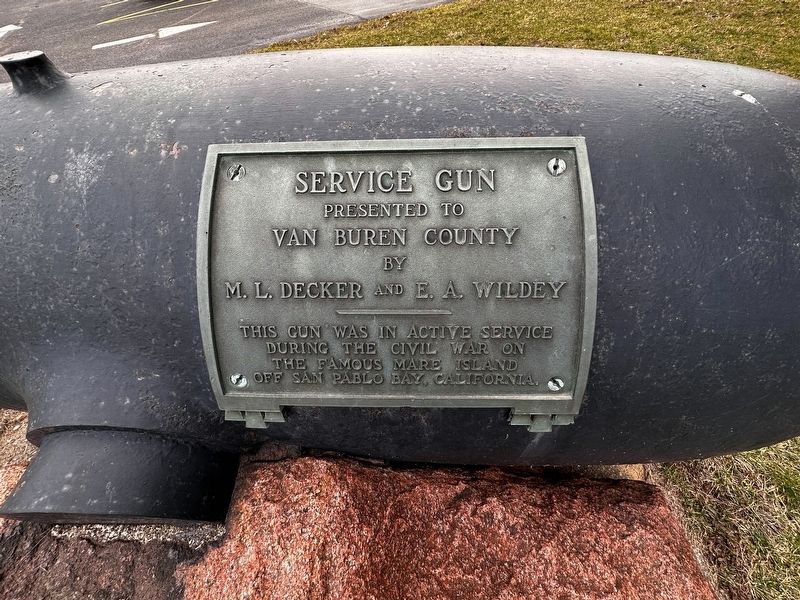 Service Gun Marker. Click for full size. Service Gun Marker image. Click for full size.