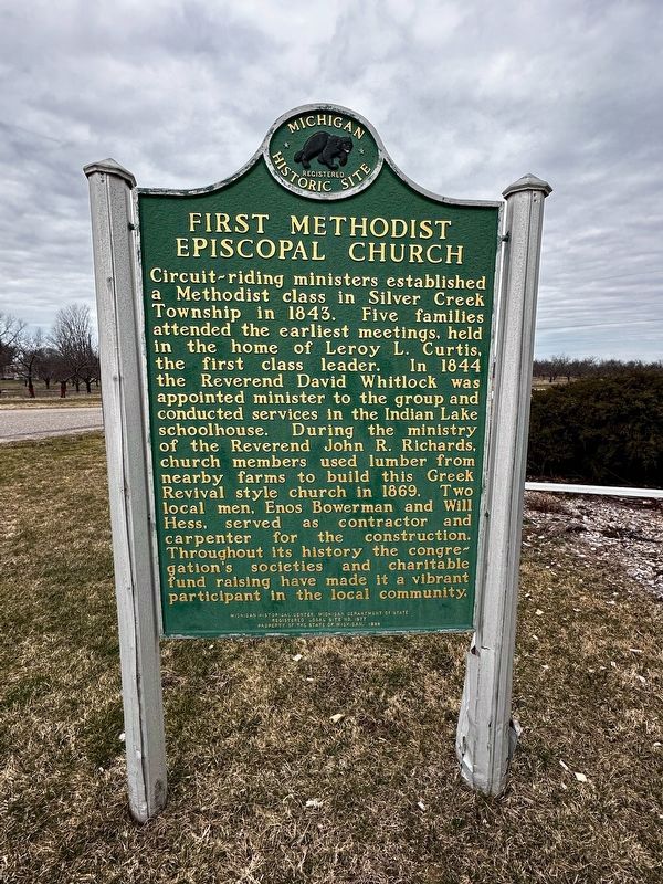 First Methodist Episcopal Church Marker. Click for full size. First Methodist Episcopal Church Marker image. Click for full size.