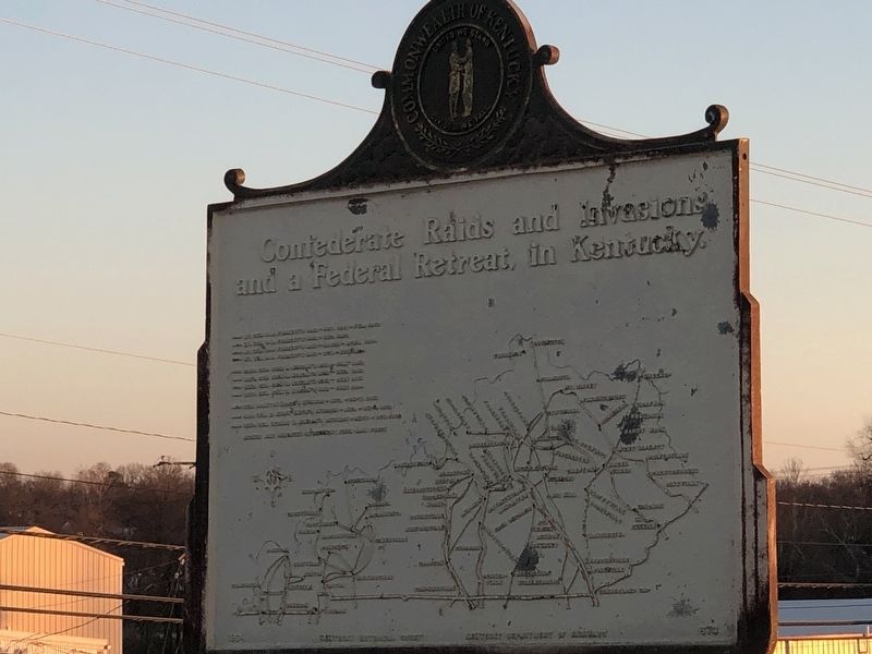 The Confederates Here Marker, Side Two image. Click for full size.
