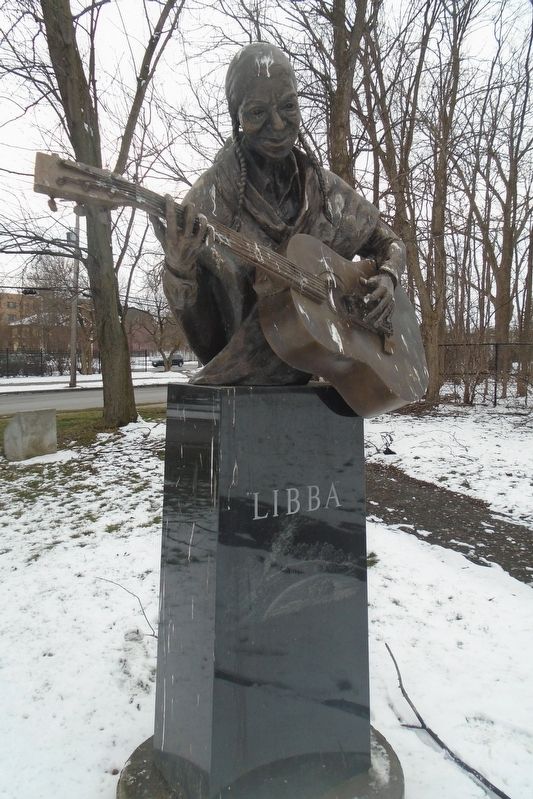 Elizabeth "Libba" Cotten Monument image. Click for full size.