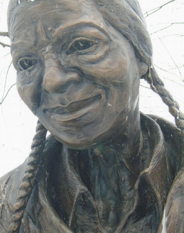 Elizabeth "Libba" Cotten Sculpture Detail. Click for full size. Elizabeth "Libba" Cotten Sculpture Detail image. Click for full size.