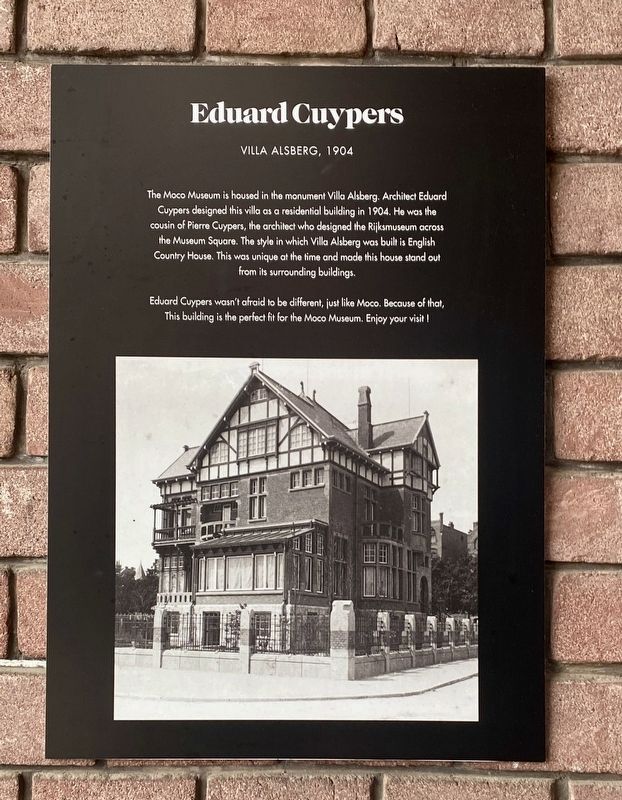 Eduard Cuypers Marker image. Click for full size.