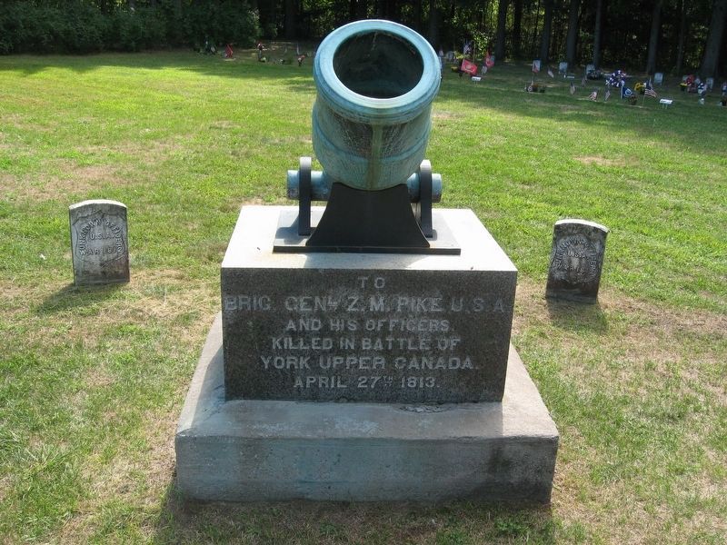 Battle of York Memorial image. Click for full size.