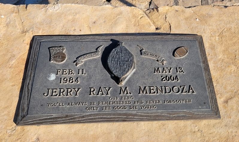 Jerry Ray M. Mendoza Marker image. Click for full size.