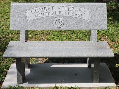 Combat Veterans Marker image. Click for full size.