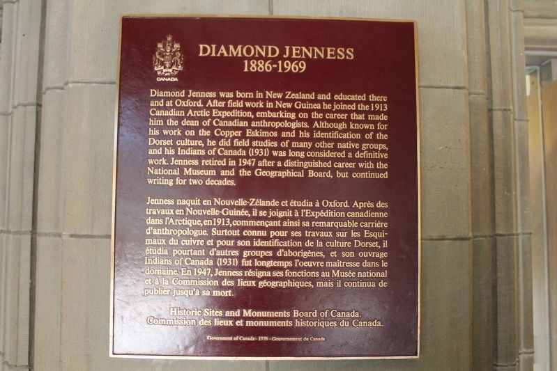 Diamond Jenness Marker image. Click for full size.