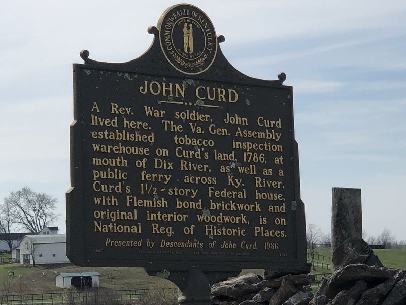 John Curd Marker image. Click for full size.