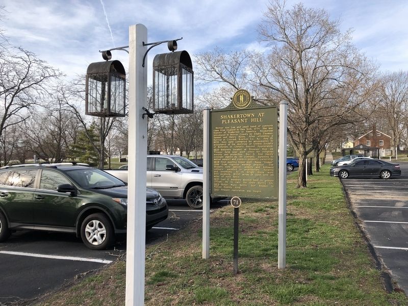 Shakertown at Pleasant Hill Marker image. Click for full size.