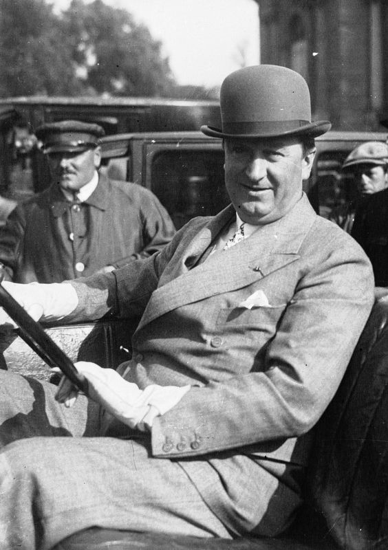 Ettore Bugatti. Click for full size. Ettore Bugatti image. Click for full size.