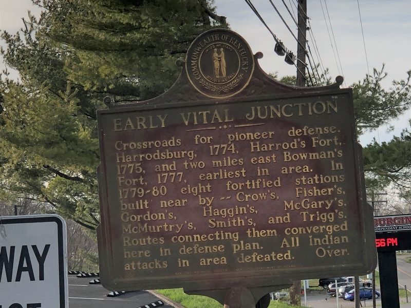Early Vital Junction side of marker image. Click for full size.