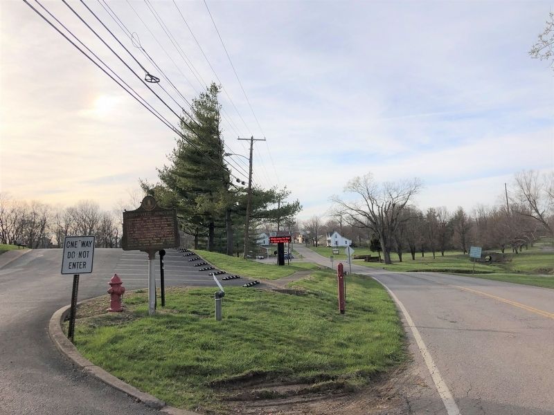 Early Vital Junction / Colonel John Bowman Marker image. Click for full size.