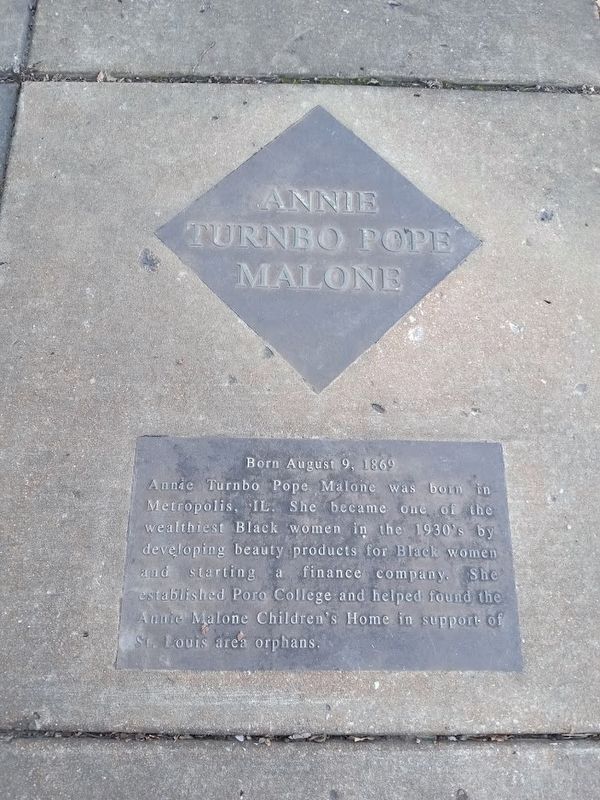 Annie Turnbo Pope Malone Marker image. Click for full size.