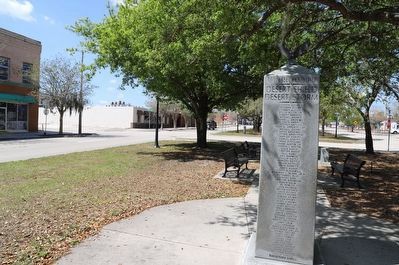 To those who served Marker. Click for full size. To those who served Marker image. Click for full size.