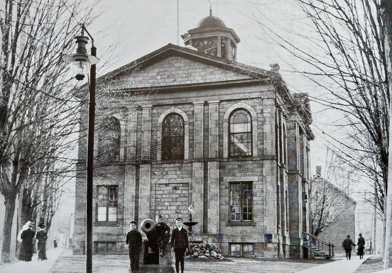 The Dundas Town Hall in 1895. Click for full size. The Dundas Town Hall in 1895 image. Click for full size.