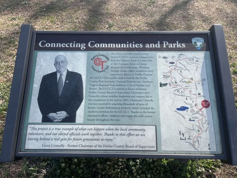 Connecting Communities and Parks Marker image. Click for full size.