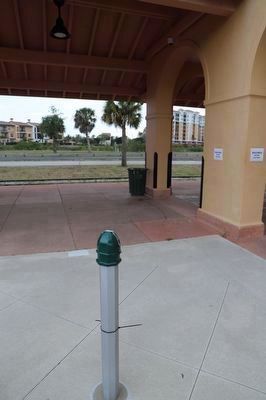 Venice Railroad and Depot Marker. Click for full size. Venice Railroad and Depot Marker image. Click for full size.