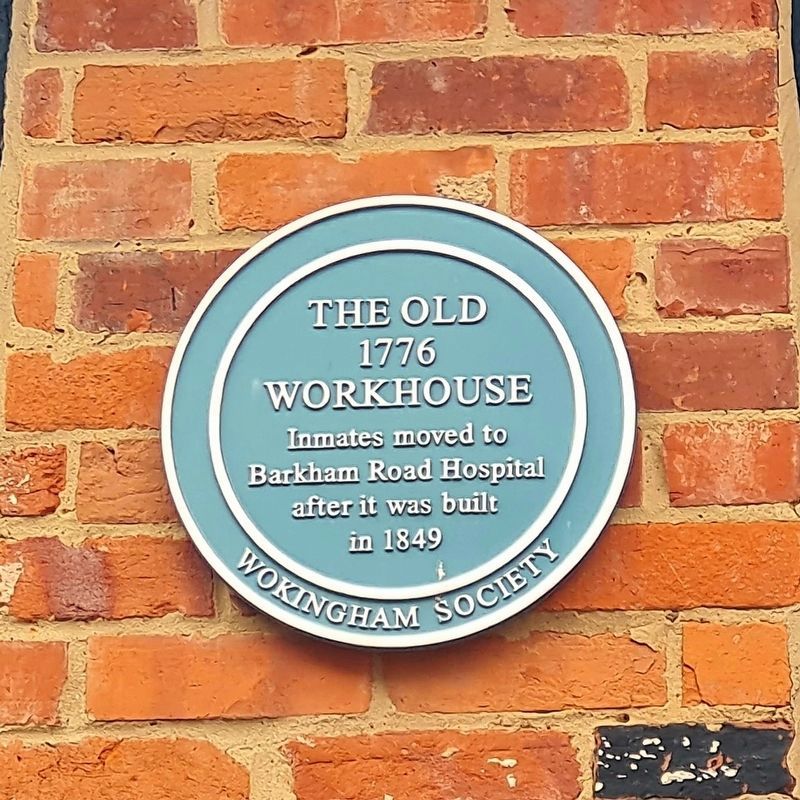 The Old 1776 Workhouse Marker. Click for full size. The Old 1776 Workhouse Marker image. Click for full size.