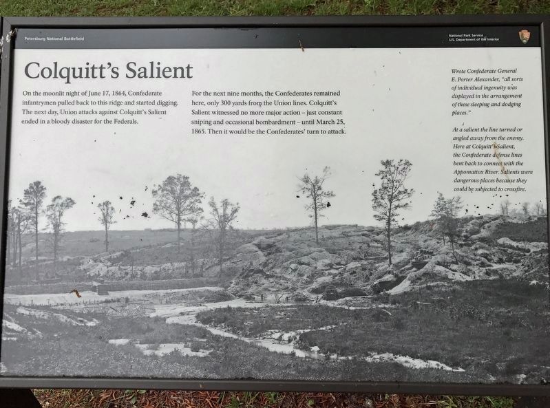 Colquitt's Salient Marker. Click for full size. Colquitt's Salient Marker image. Click for full size.