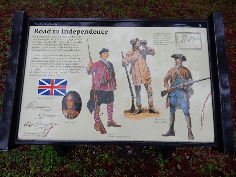 Road to Independence Marker image. Click for full size.