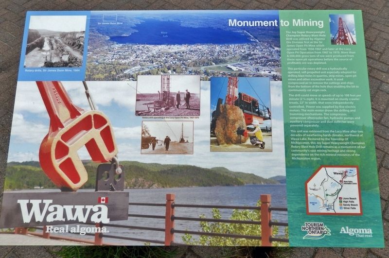 Monument to Mining Marker. Click for full size. Monument to Mining Marker image. Click for full size.