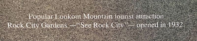 Rock City Gardens Marker image. Click for full size.