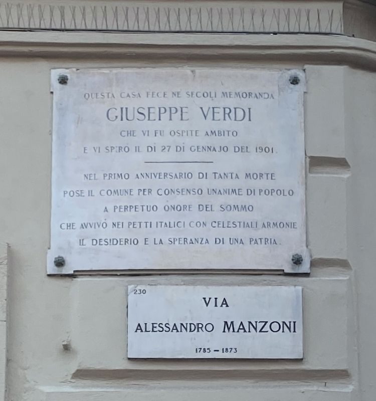 Giuseppe Verdi Marker image. Click for full size.