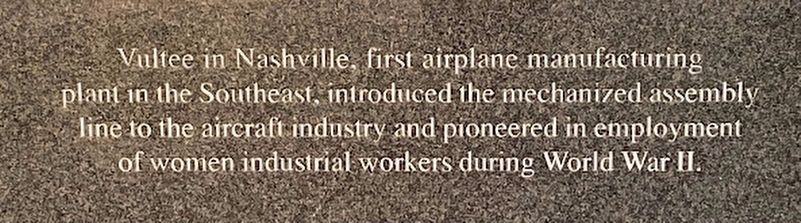 Vultee Marker image. Click for full size.