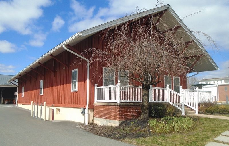 Former Honey Brook (Waynesburg) Railroad Station image. Click for full size.